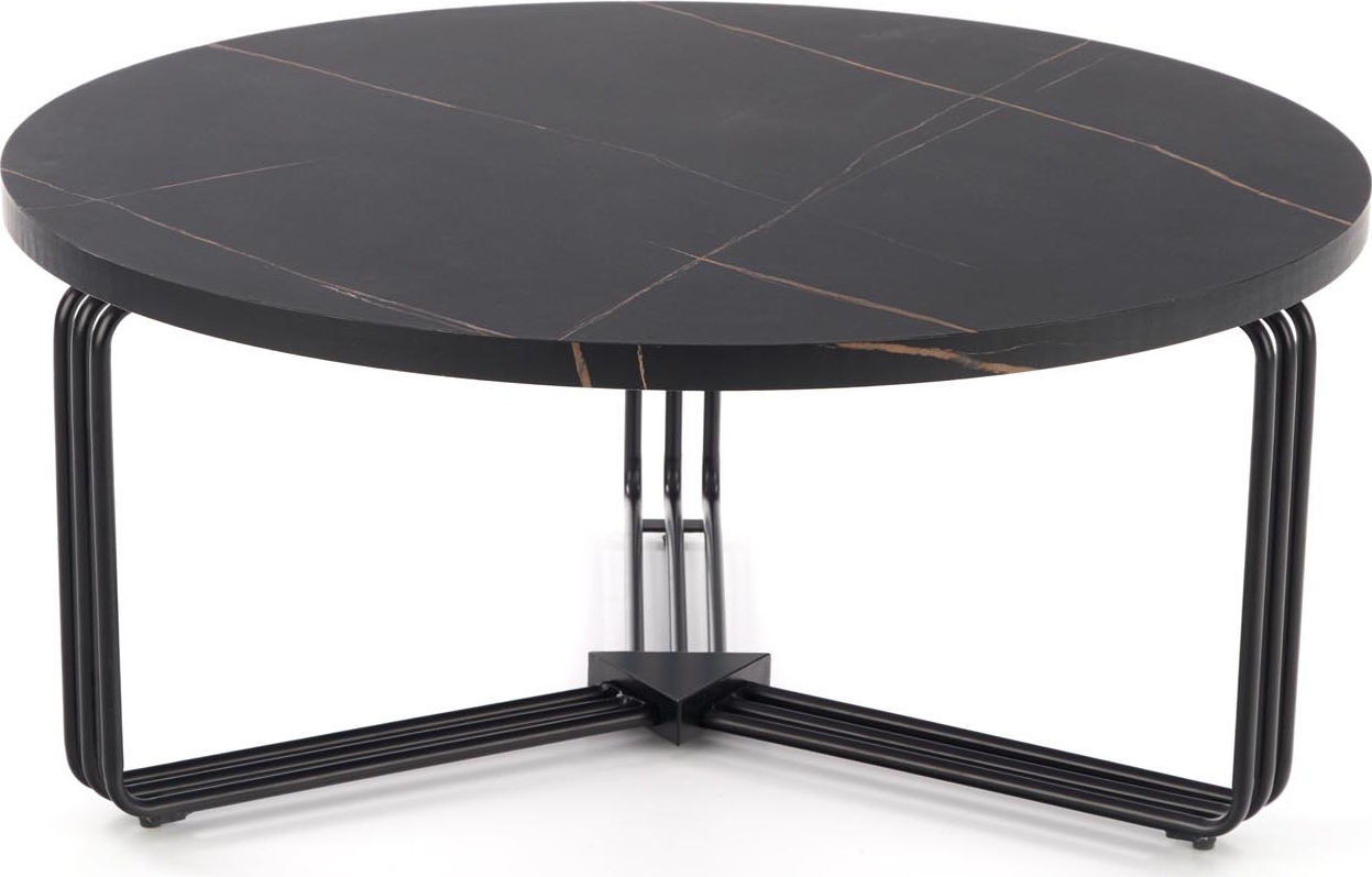 Tisvilde salontafel Ø80 cm - Zwart Tisvilde salontafel Ø80 cm - Zwart