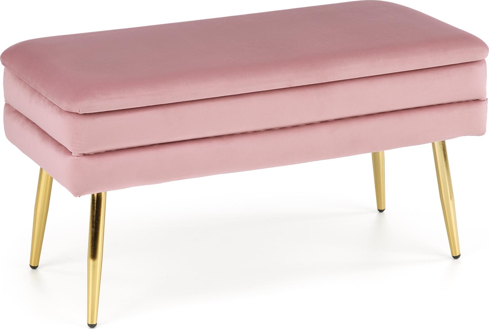 Darnell sittbänk - Rosa/guld Darnell sittbänk - Rosa/guld