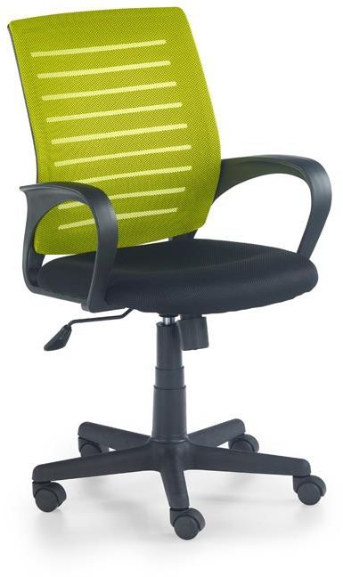 Banaz skrivbordsstol - Svart/gr�n