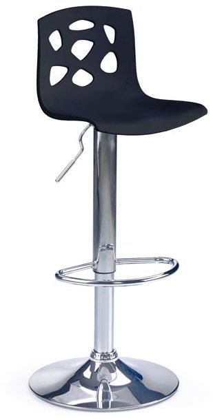 Barstol Audrianna - Svart/krom