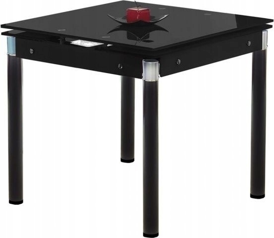 Jazmin utdragsbord 80-130 x 80 cm - Svart