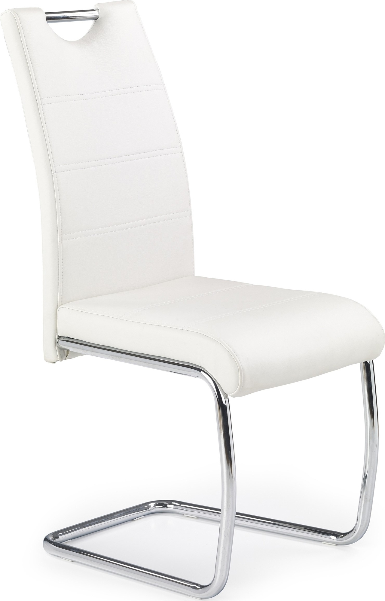 Stol John - Vit/krom Stol John - Vit/krom