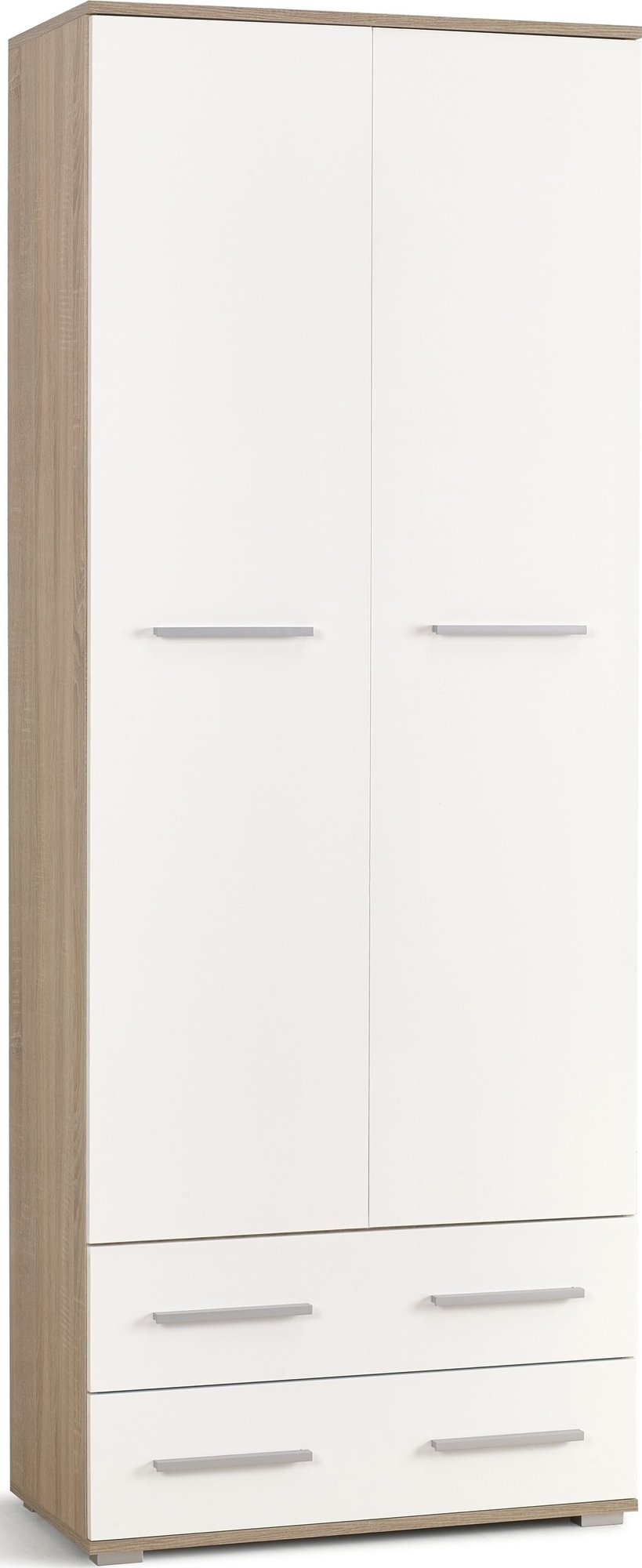 Garderob Abdel 200x77 cm - Vit/ek Garderob Abdel 200x77 cm - Vit/ek