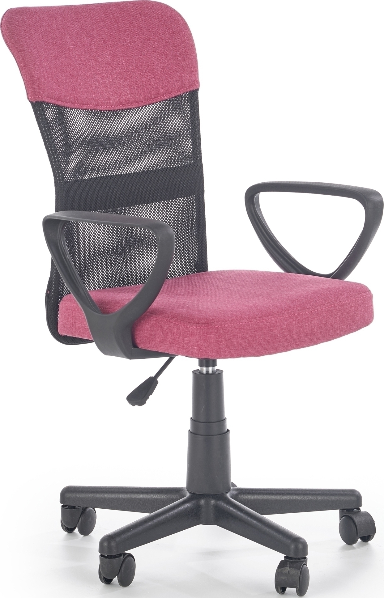 Matthias kontorsstol - Rosa/svart