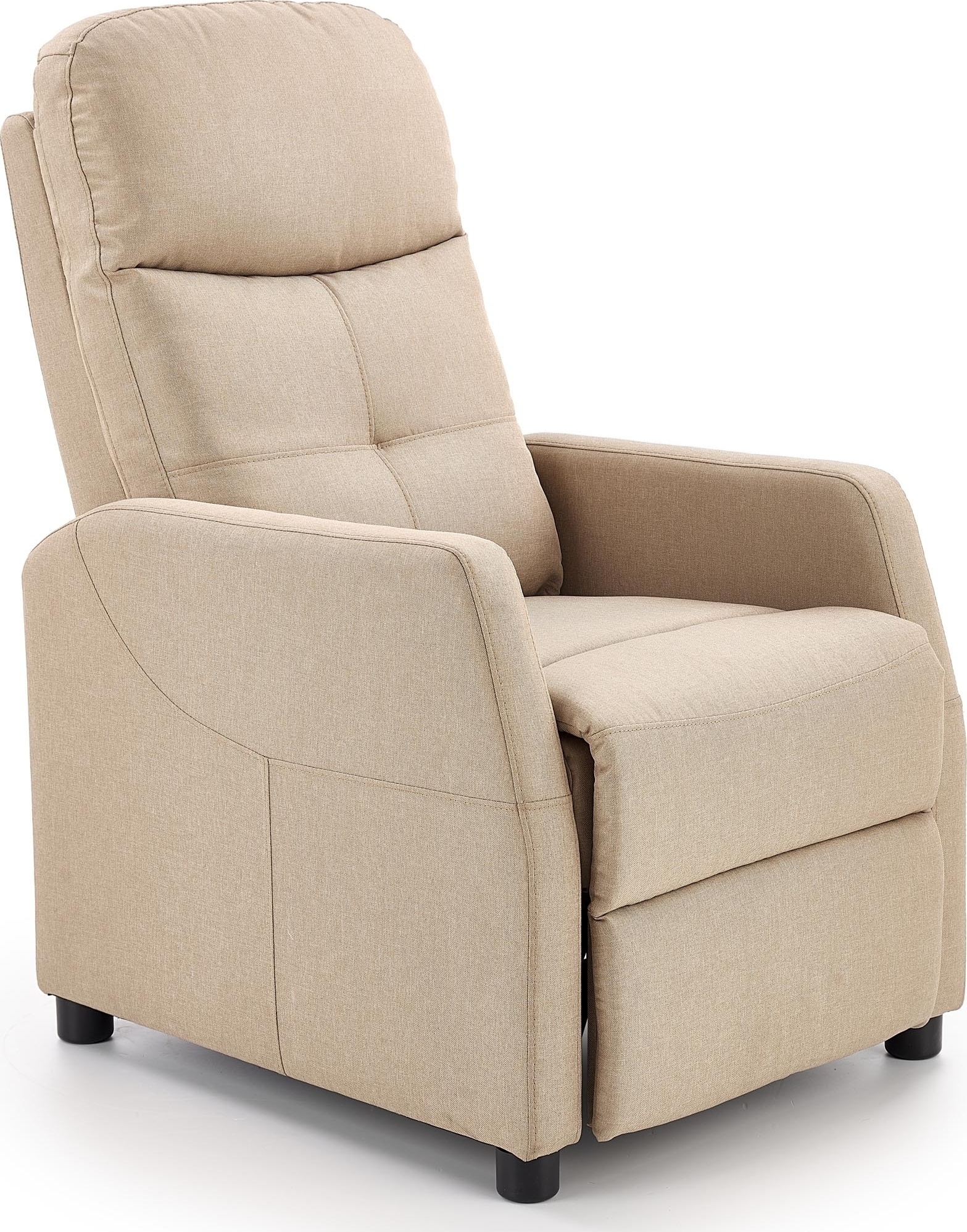 Gunvor reclinerfåtölj i beige tyg Gunvor reclinerfåtölj i beige tyg