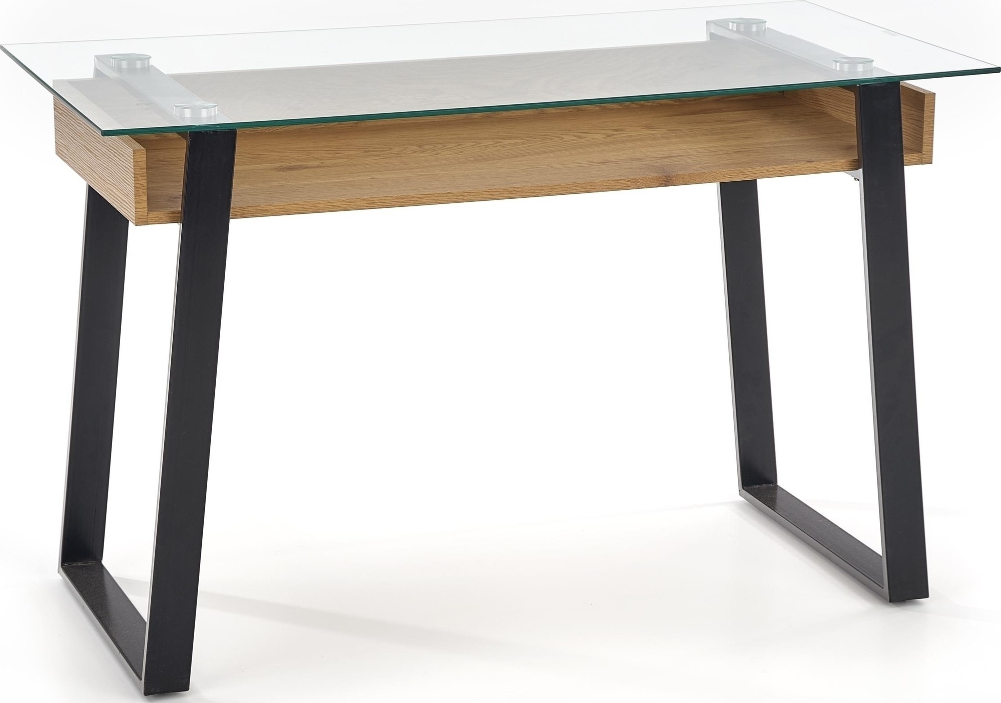 Emma skrivbord 120 x 60 cm - Ek/svart