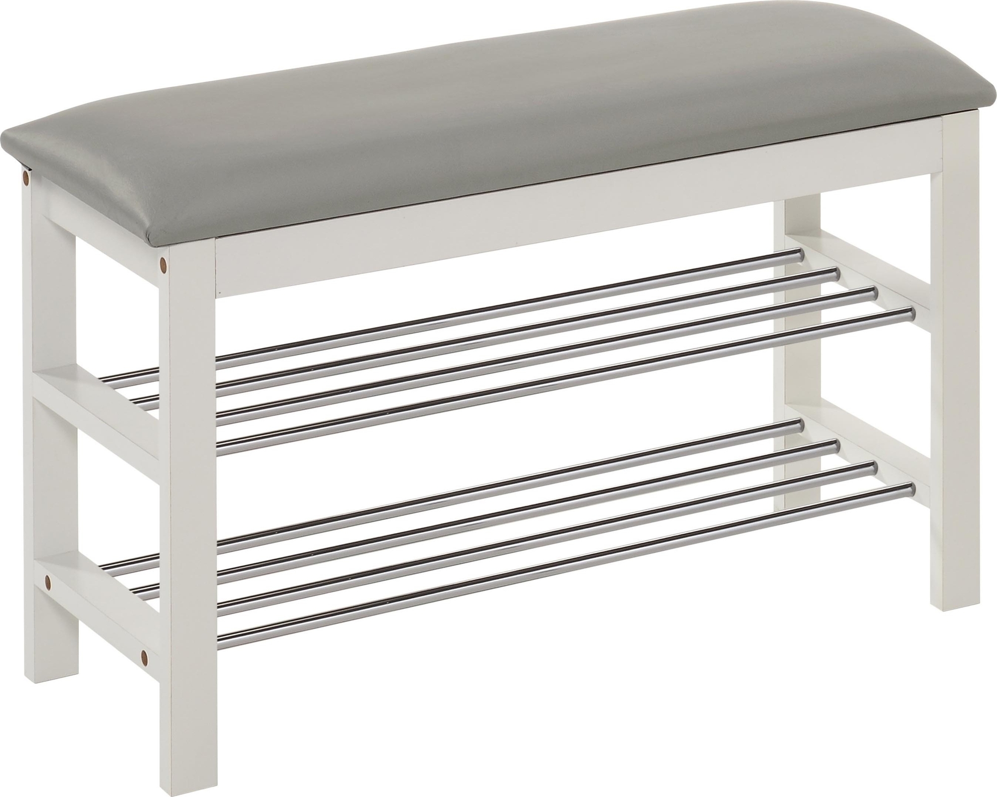 Veronika vit b�nk med skof�rvaring