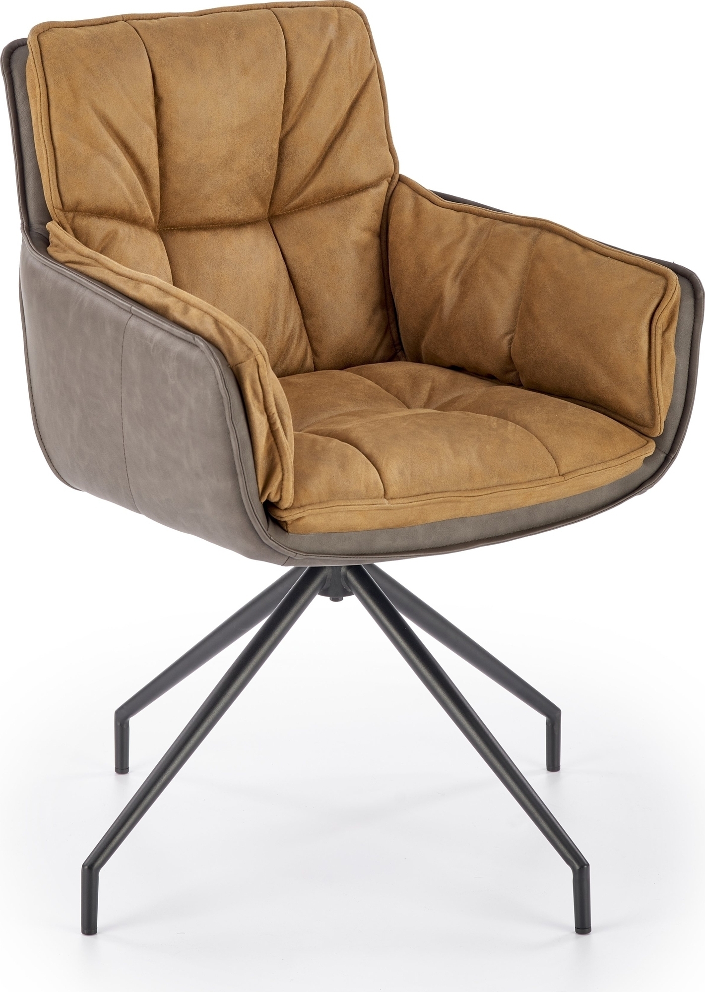 Cadeira eetkamerstoel 523 - Bruin/zwart Cadeira eetkamerstoel 523 - Bruin/zwart