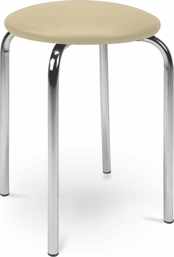 Chique kruk - Lichtbeige PU Chique kruk - Lichtbeige PU