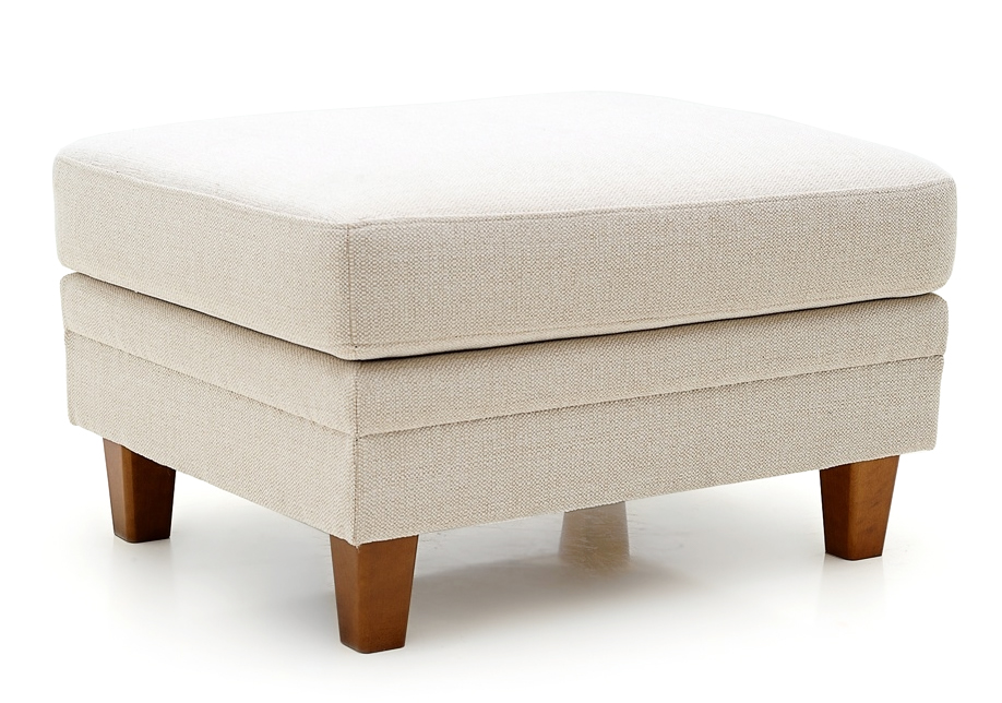 Ros� rechthoekige kruk - Elke kleur!