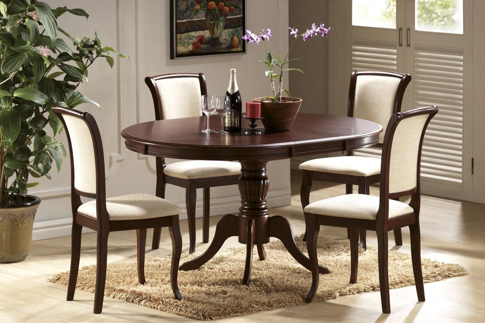 Fitchburg 106-141 cm eettafel - Donker walnoot