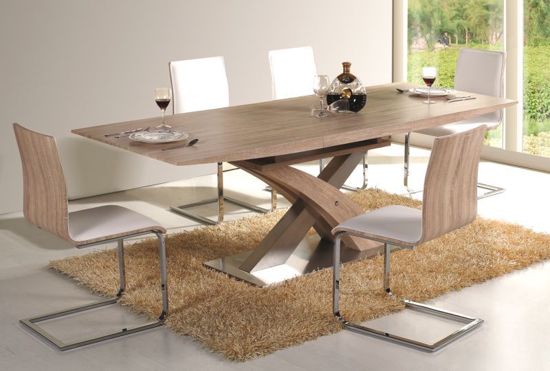 Matbord Sebring 160-220 cm - Ljus ek