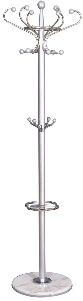 Everett tamburmajor - Krom/silver/Marmor