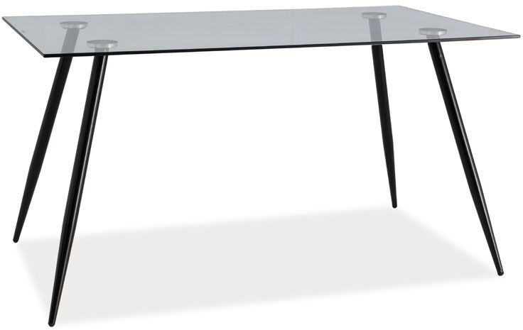 Patricia 140 cm matbord - Svart