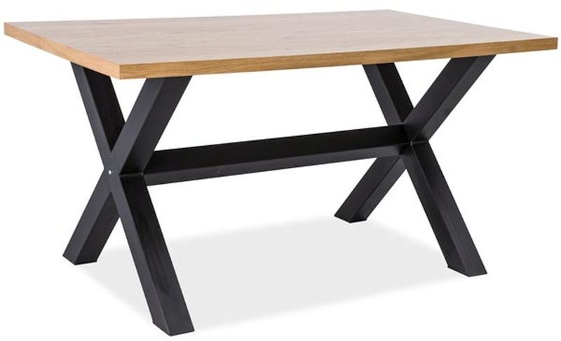 Matbord Esperanza 150 - Svart/ek