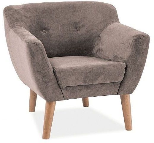 Camryn f�t�lj - Brun/Bok