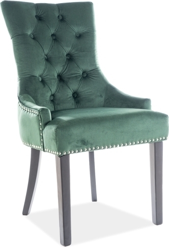Edward matstol - Grön sammet Edward matstol - Grön sammet