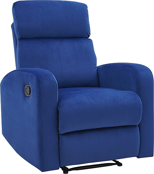 Mars reclinerf�t�lj - Bl� sammet