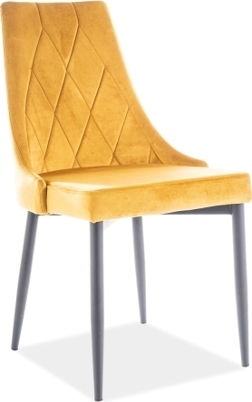 Adyson 2 matstol - Orange sammet