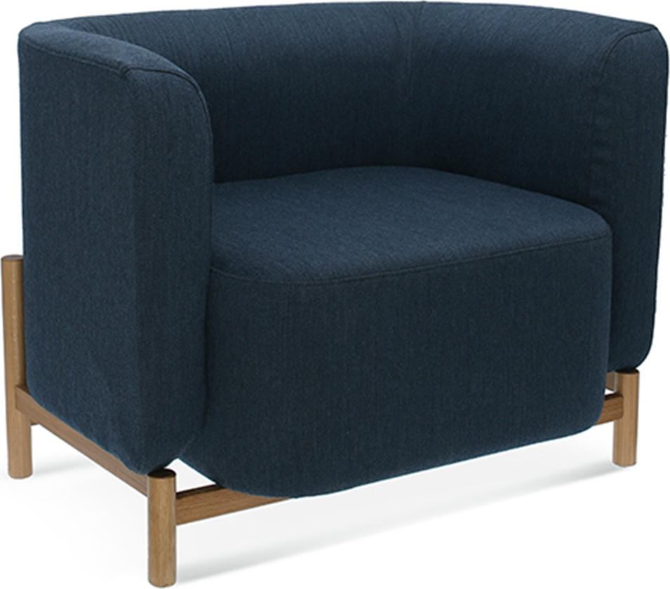 Polar fauteuil - Kleur van frame en bekleding naar keuze