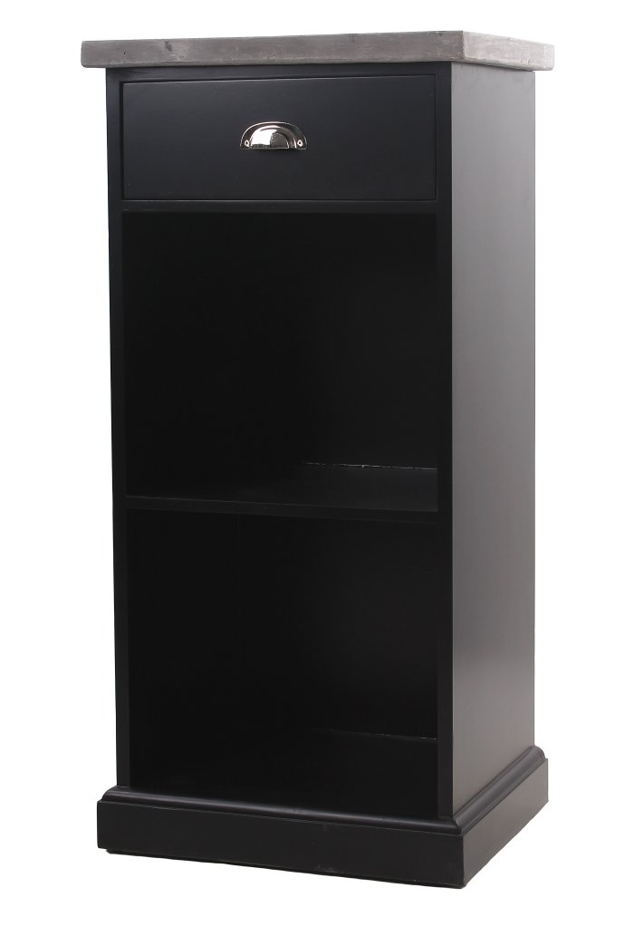 Byr� Hugo med 1 l�da - Svart