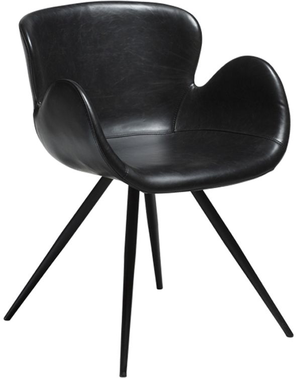 Gaia fauteuil - Vintage zwart