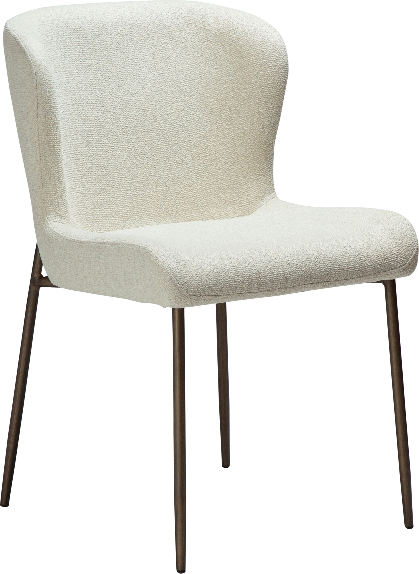 Glam matstol boucl� / antikm�ssing