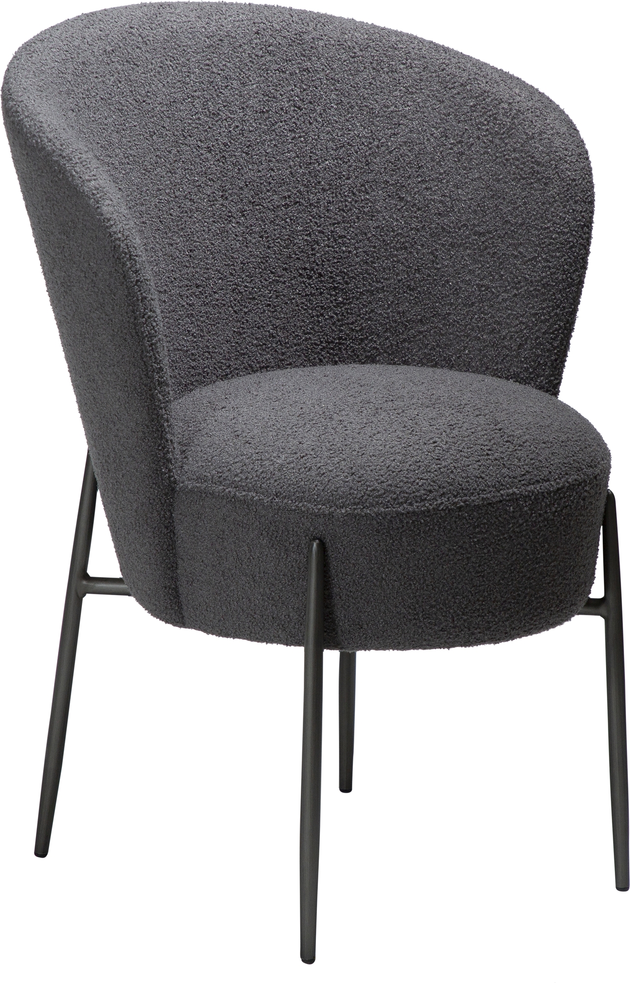 Orbit matstol - Stone bouclé Orbit matstol - Stone bouclé