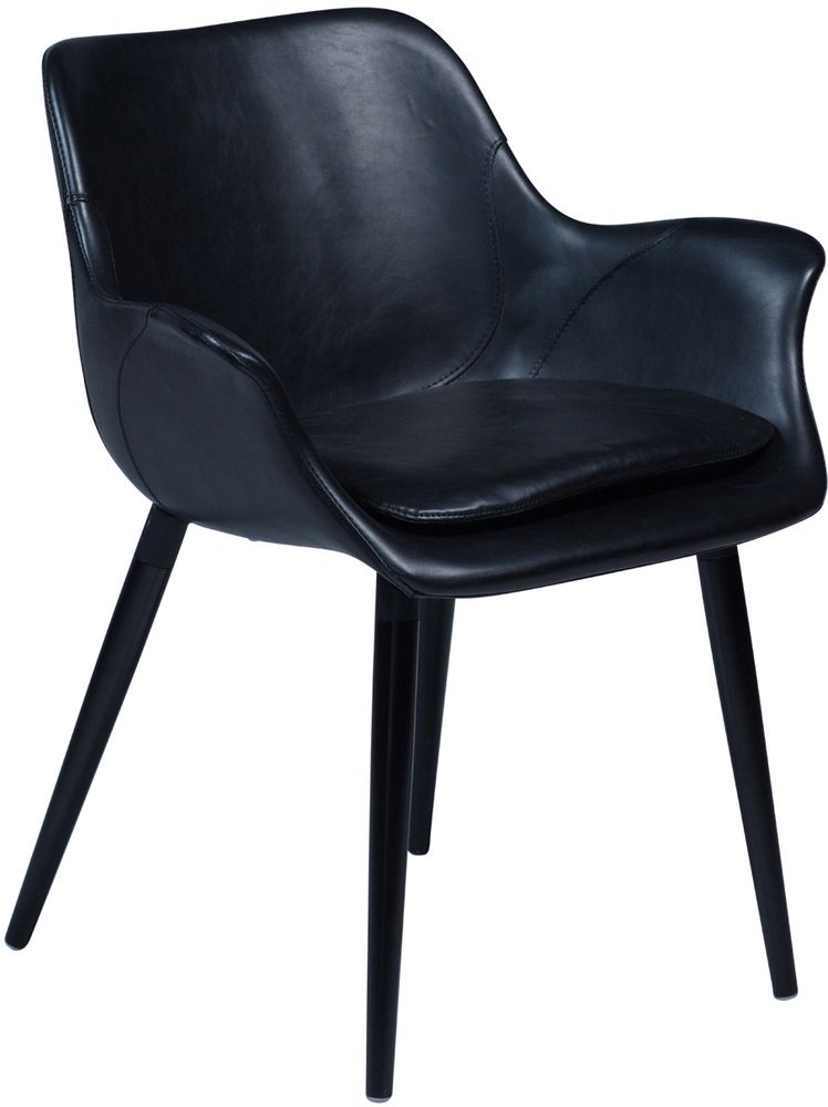 Combino karmstol - Vintage svart