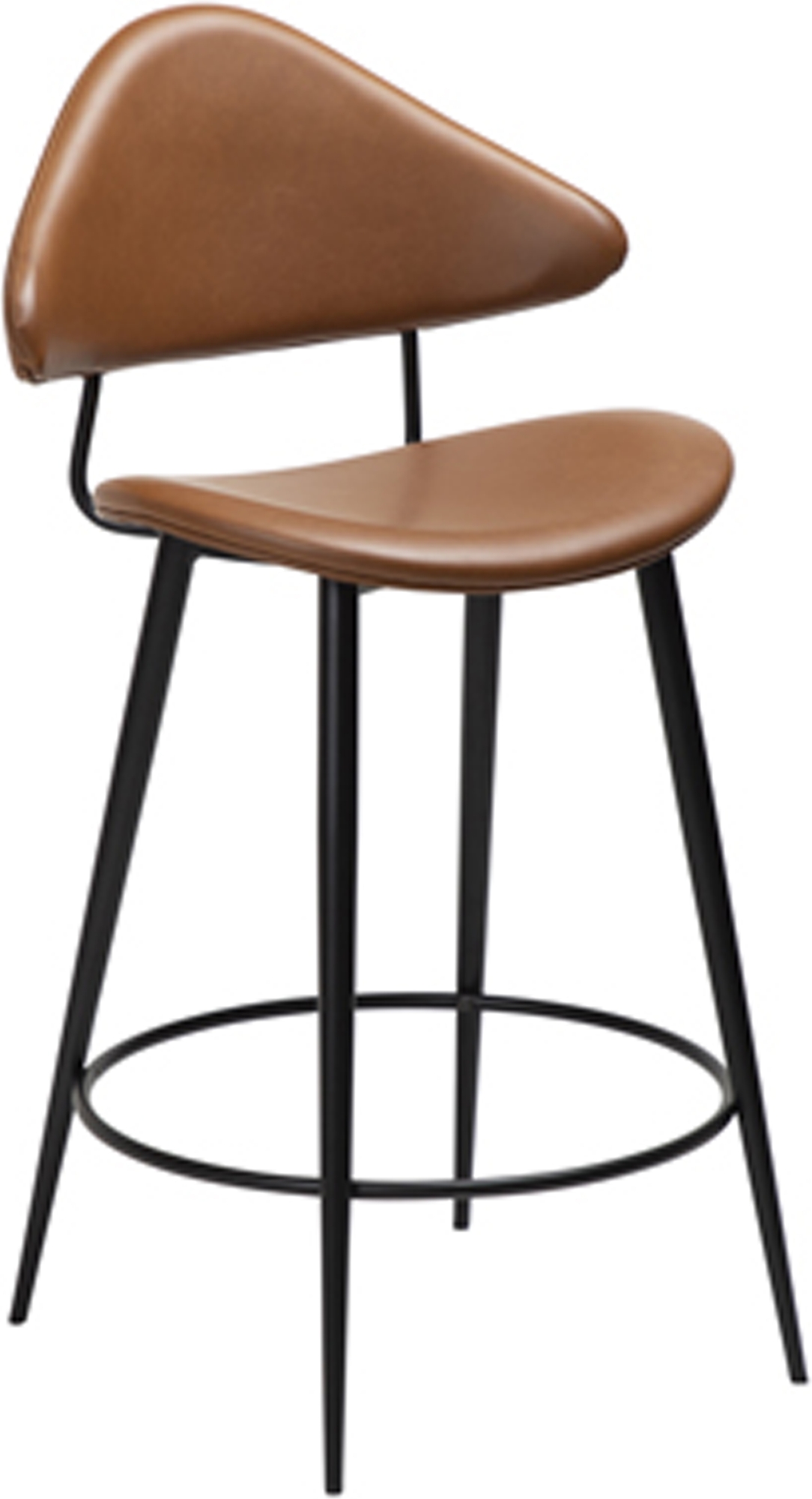 Napoleon counterstol - Brun PU Napoleon counterstol - Brun PU