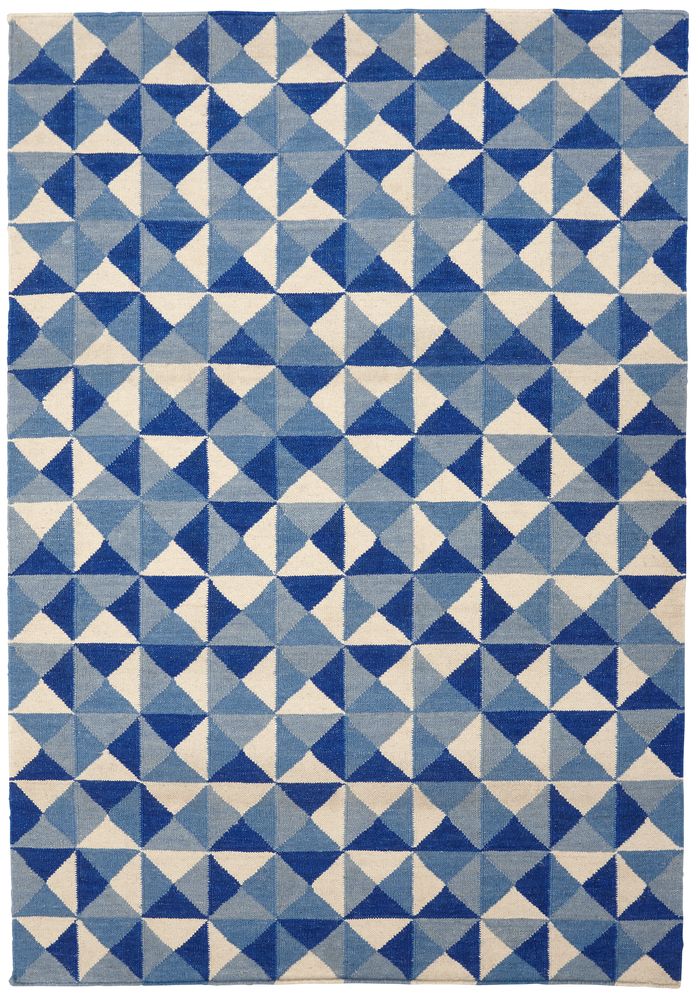 Kelimmatta Harlekin - Blå Kelimmatta Harlekin - Blå