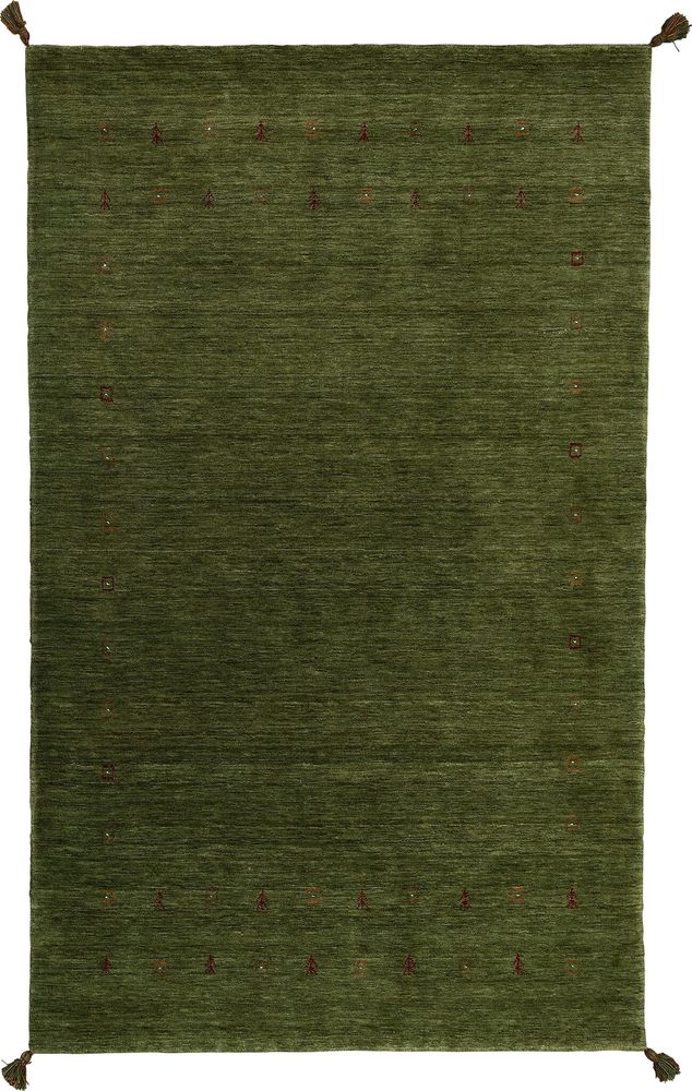 Handvävd ullmatta Gabbeh - Grön Handvävd ullmatta Gabbeh - Grön