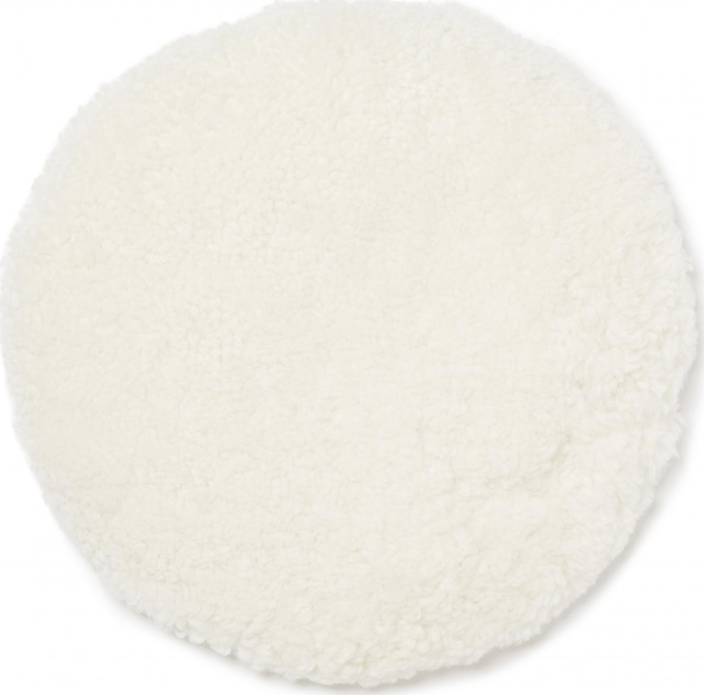 Curly sittdyna Vit - Ø34 cm Curly sittdyna Vit - Ø34 cm