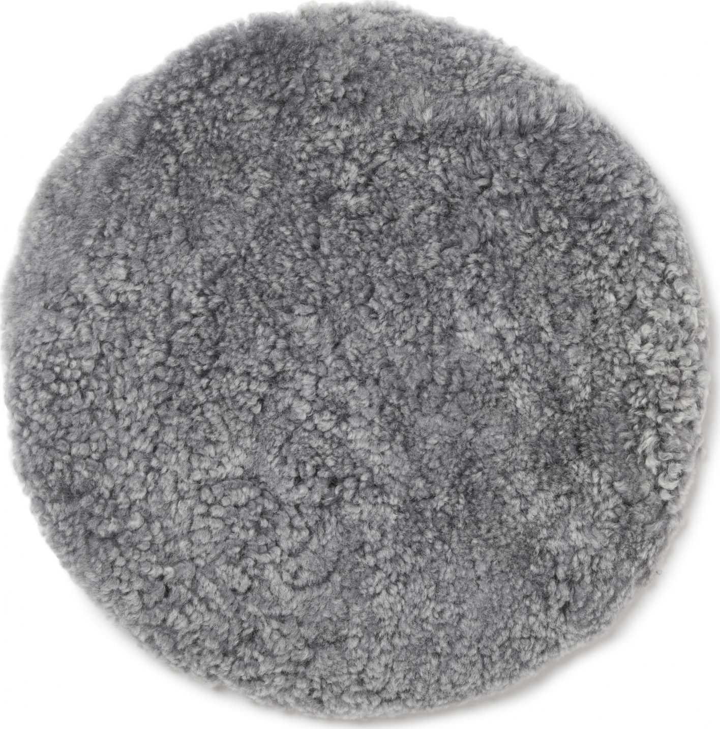 Curly sittdyna Ljusgrå - Ø34 cm Curly sittdyna Ljusgrå - Ø34 cm