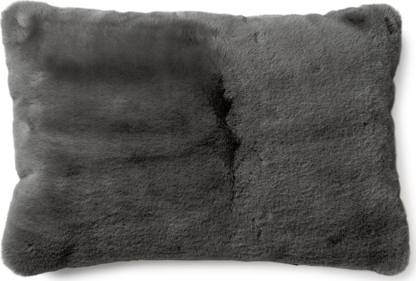 Fluffy sierkussen Grijs - 40 x 60 cm