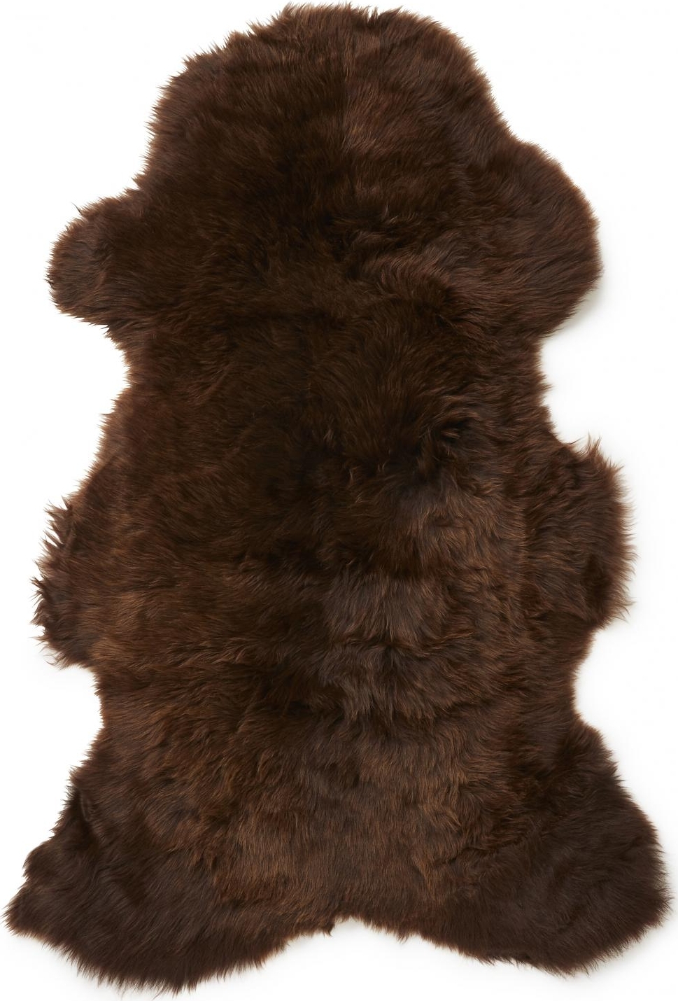 Zacht schapenvacht Bruin - 60 x 100 cm