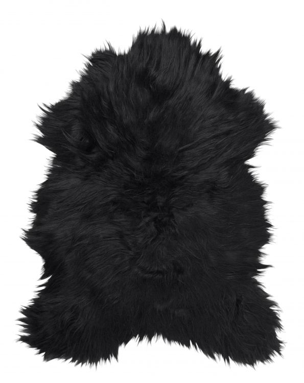 Molly schapenvacht Zwart/bruin