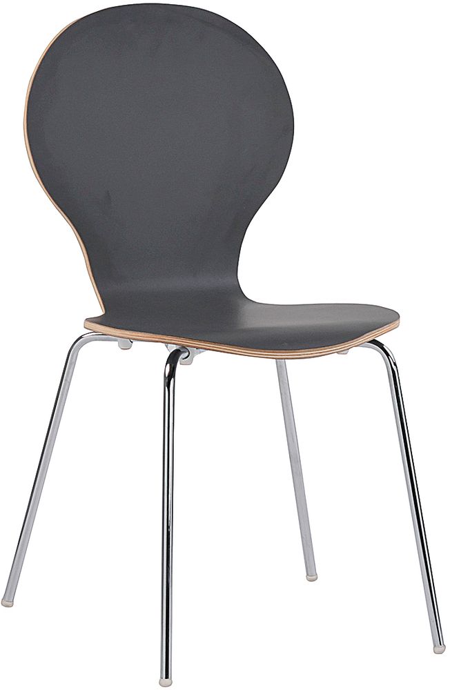 Bailey stol - Grafitgrå/krom Bailey stol - Grafitgrå/krom