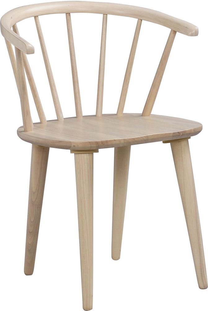 Dalsland Karmstol - Whitewash + Textilv�rd f�r m�bler