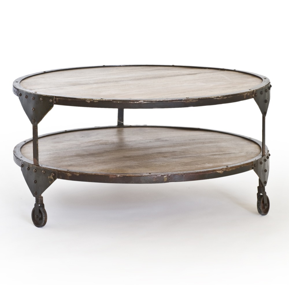 Bombay runt soffbord �90 cm - Vintage + M�beltassar