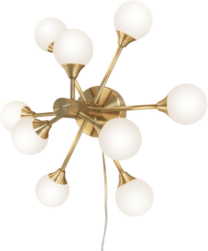 Cosmos wandplafond - Wit/goud