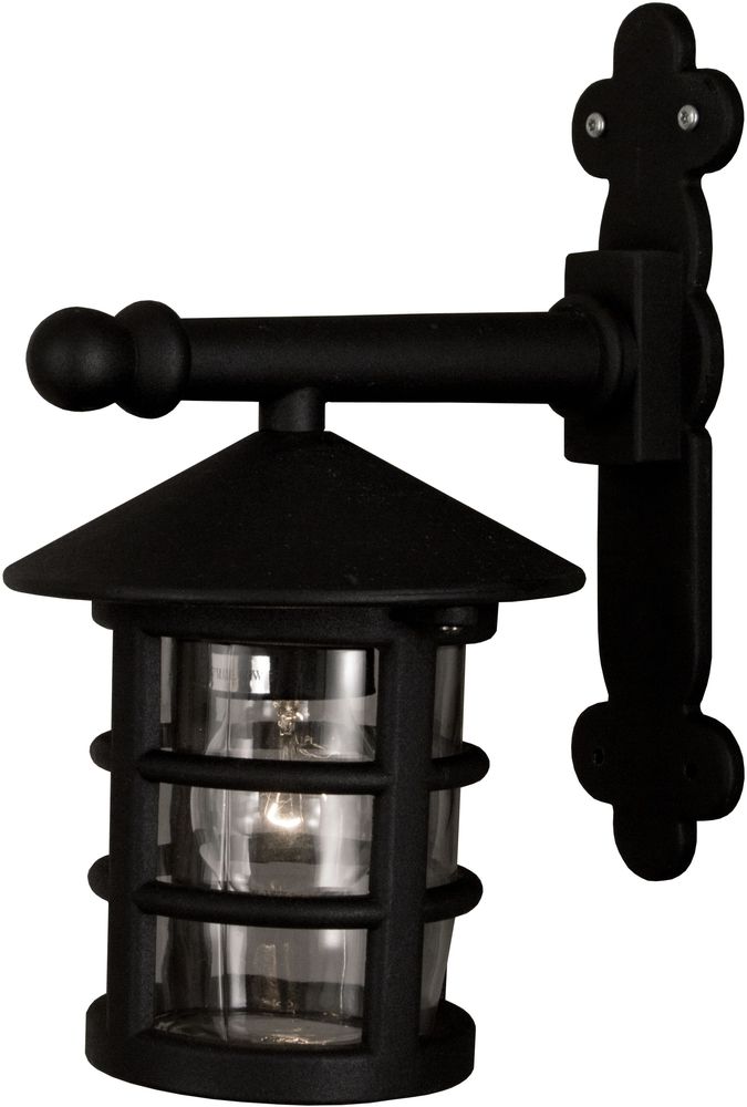 Visby v�gglampa - Svart