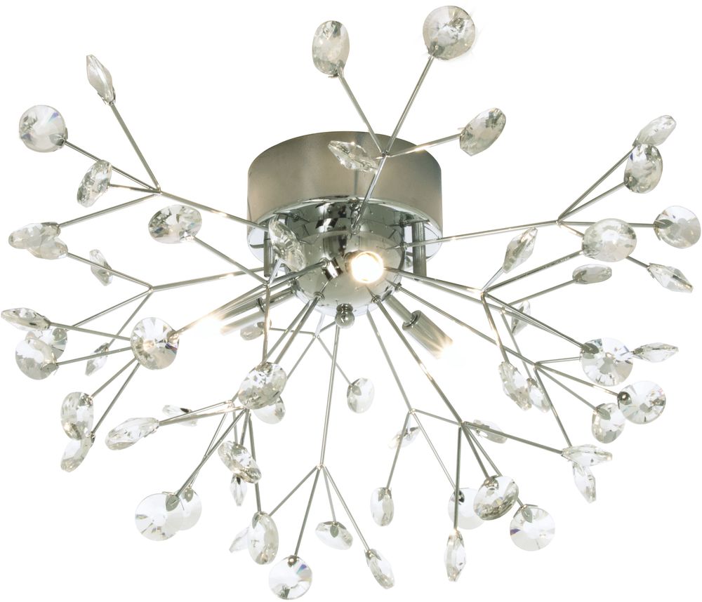 Viva plafond - Krom/klar