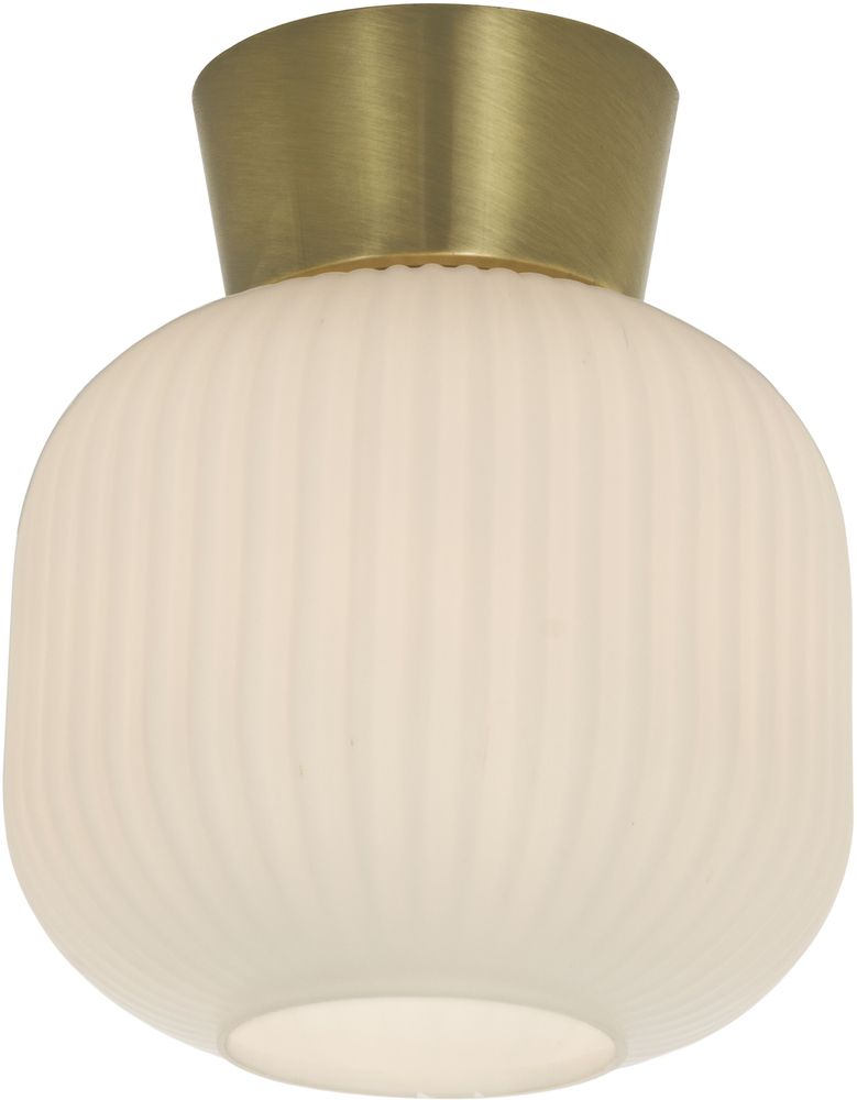 Vanja plafond - Wit/mat messing