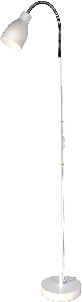 Golvlampa vit 136 cm h�g