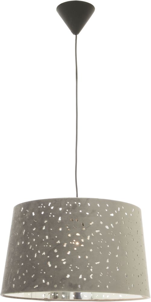 Random taklampa - Gr�/silver