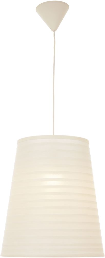 Fussili taklampa - Vit