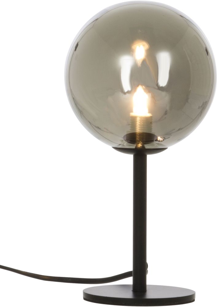 Molekyl bordslampa - Svart/r�kgr�