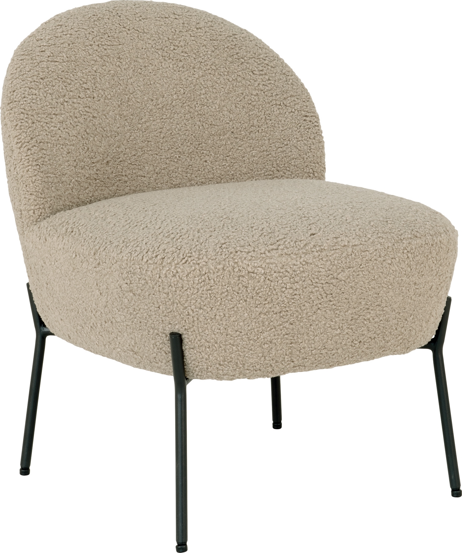 Merida fauteuil - Grijs/bruin