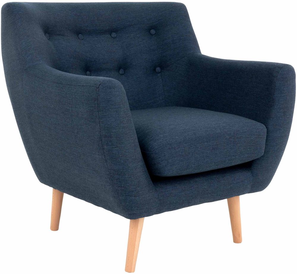 Monte F�t�lj - M�rkbl�/bok